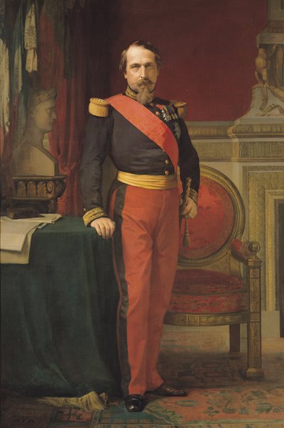 Portrait de Napoléon III (1808-73) 1862 - Hippolyte Flandrin